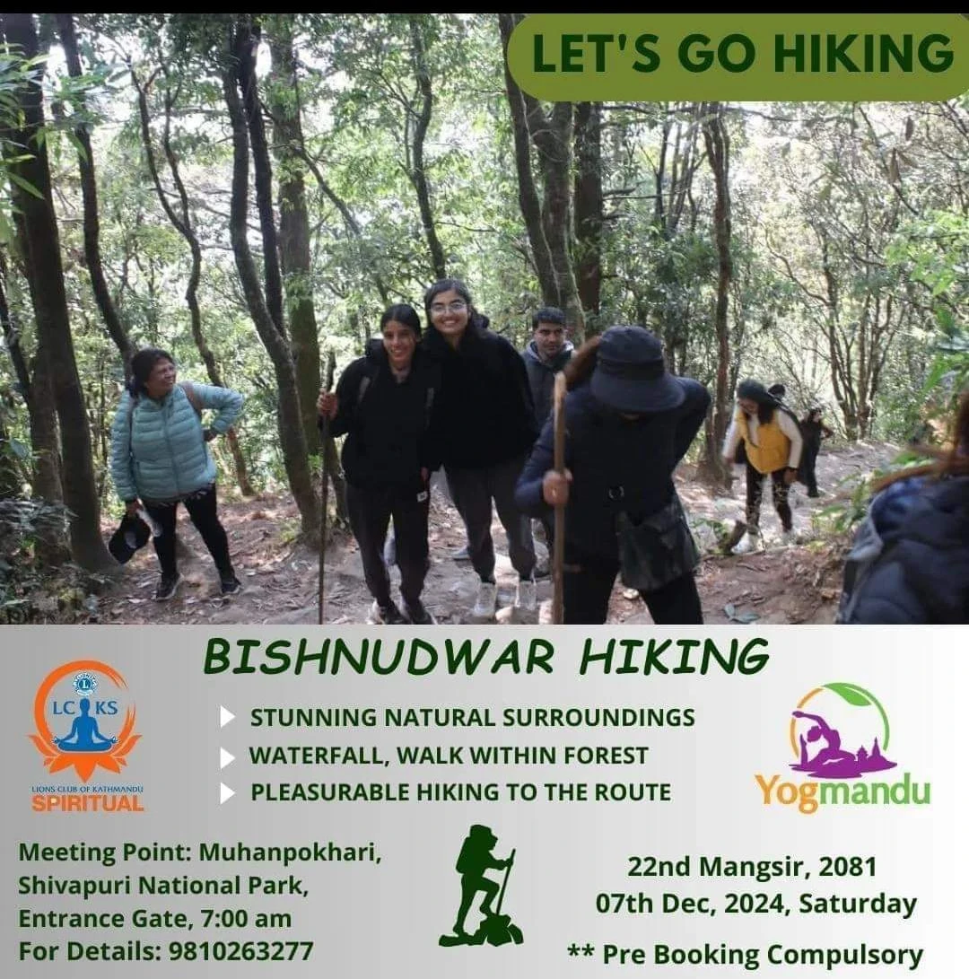 Eco Yoga Hike to Bishnudwar